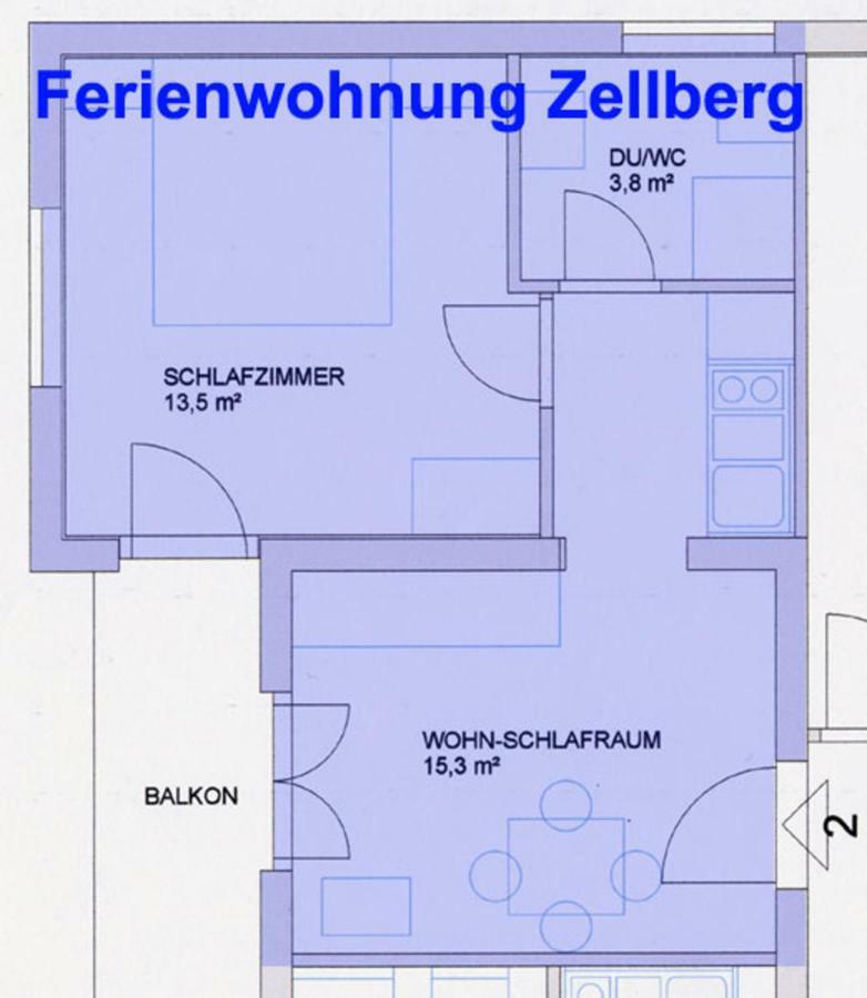 Apart Huditz Zell am Ziller Eksteriør bilde